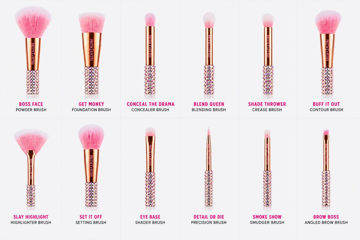 THE BLING BO$$ BRUSH COLLECTION